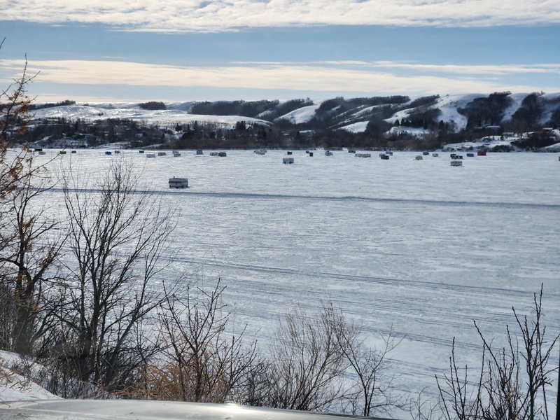 Snowy Buffalo Pound Lake